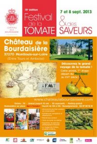 15e édition Festival de la Tomate & des Saveurs. Du 7 au 8 septembre 2013 à Montlouis sur Loire. Indre-et-loire. 